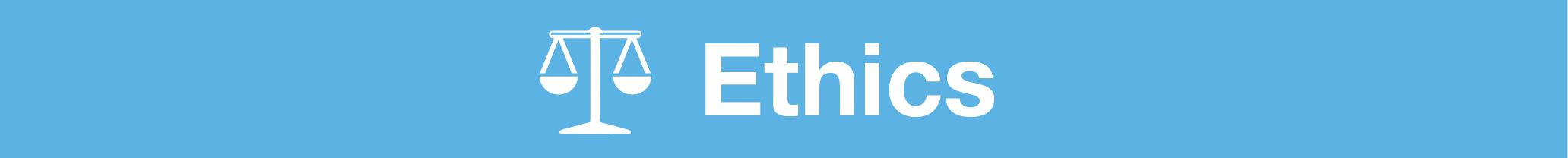 Ethics Banner