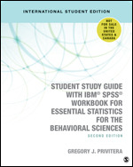 Student Study Guide With IBM® SPSS® Workbook for Essential Statistics for the Behavioral Sciences - International Student Edition