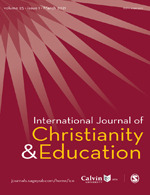 International Journal of Christianity & Education