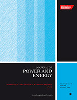 Proceedings of the Institution of Mechanical Engineers, Part A: Journal of Power and Energy