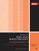 Proceedings of the Institution of Mechanical Engineers, Part F: Journal of Rail and Rapid Transit