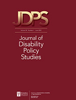 Journal of Disability Policy Studies